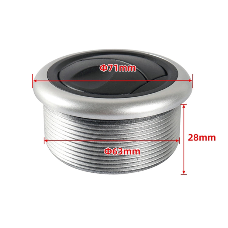 38mm RV Universal Air-conditioning Outlet, A5681-01