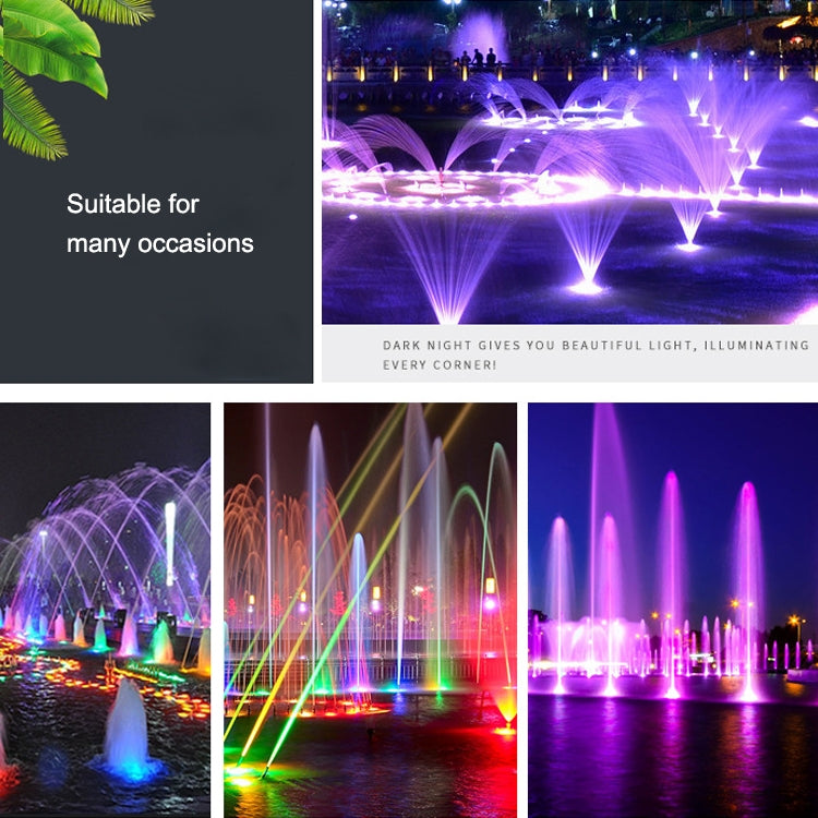 Landscape Colorful Color Changing Ring LED Aluminum Alloy Underwater Fountain Light, 6W, 12W, 18W