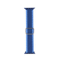 Adjustable Striped Woven Nylon Strap Watchband For Apple Watch Series, 7 41mm / 6&SE&5&4 40mm / 3&2&1 38mm, 7 45mm / 6&SE&5&4 44mm / 3&2&1 42mm