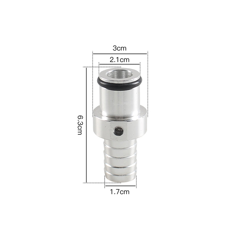 EGR-1086-ZH Coolant Bypass Hose Barb Adapter + Hose for Dodge Ram Cummins 2009-2019, EGR-1086-ZH