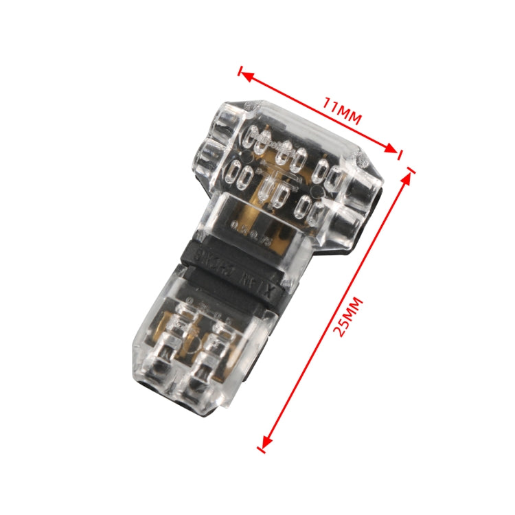 A6534 12 in 1 Car T-type Stripping-free Terminal Block, 12 in 1