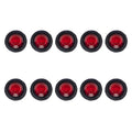 10 in 1 Truck Trailer LED Round Side Marker Lamp, A5010 Red Light, A5011 Amber Light, A5012 White Light, A5013 Red + Amber Light