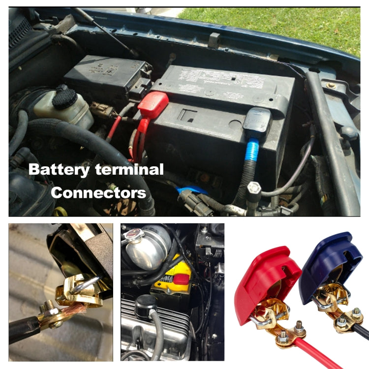 1 Pair Car Quick-pull Battery Terminal Connectors, A2897