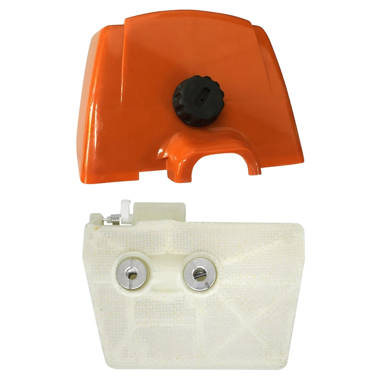 Chainsaw Air Filter Cover Assembly Set for Stihl 038 MS380 MS381, Air Filter Cover Set