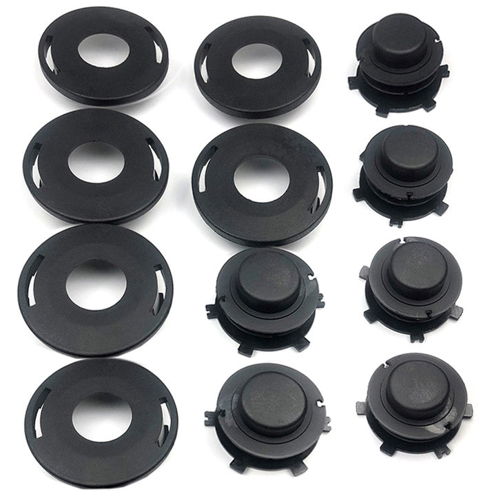12 PCS / Set Lawn Mower Head Cover Winding Wheel for Stihl 25-2 FS90 110 120 55, For Stihl 25-2 FS90