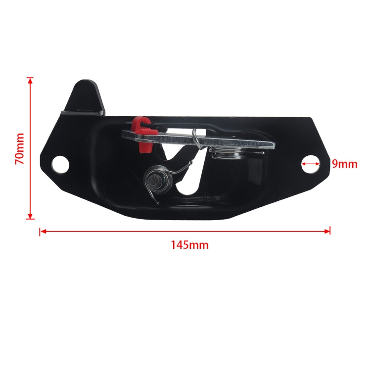 A6845 Car Tailgate Latch with Pull Cable 15921948 for GMC / Chevrolet, A6845