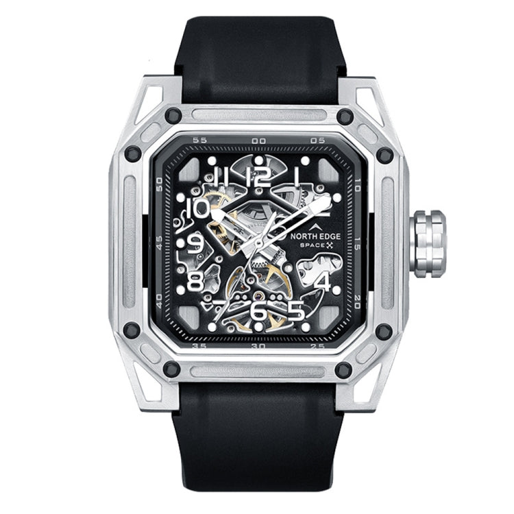 NORTH EDGE Space X Hollow Through The Bottom Automatic Mechanical Luminous Watch For Men, NORTH EDGE Space X Mechanical Watch