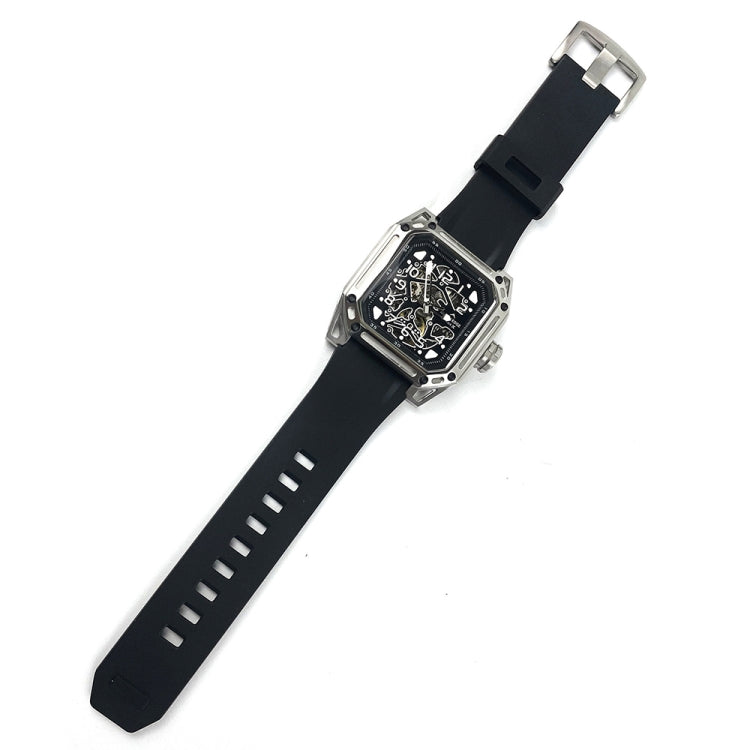 NORTH EDGE Space X Hollow Through The Bottom Automatic Mechanical Luminous Watch For Men, NORTH EDGE Space X Mechanical Watch