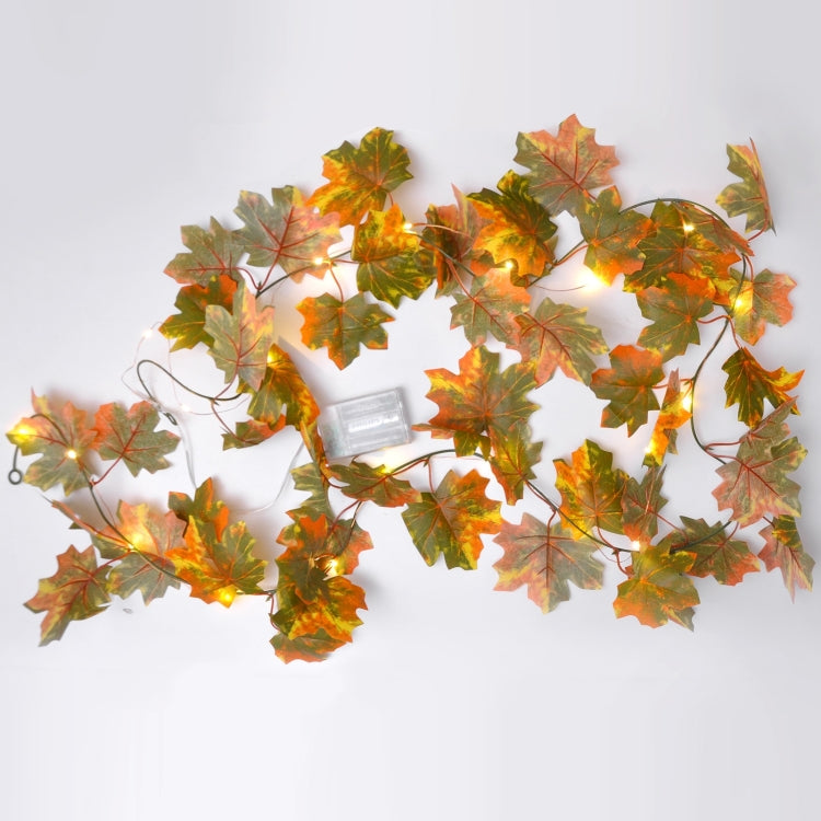 2m 10 Lights LED Decorative Light String, Maple Leaf, Maple Leaf + Acorn, Maple Leaf Pumpkin + Acorn