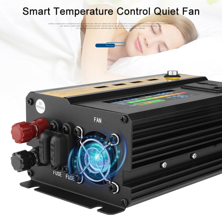 8896 500W Car Smart Multi-functional Digital Display Inverter, 12V, 24V