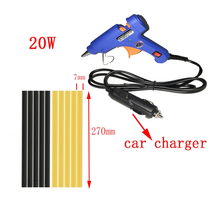 26 in 1 12V Car Cigarette Lighter Plug Paintless Dent Puller, 26 in 1 T-bar