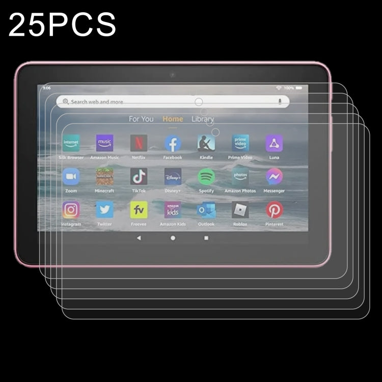 25 PCS 9H 2.5D Explosion-proof Tempered Tablet Glass Film For TCL Tab 10s / Enjoy 2 / T10 / T10S / Honor X8 / Honor 8 Lite / Lenovo K10C X6E6F / Teclast P30T, For TCL Tab 10s / Enjoy 2 / T10 / T10S / Honor X8 / Honor 8 Lite (25 PCS)                    ...