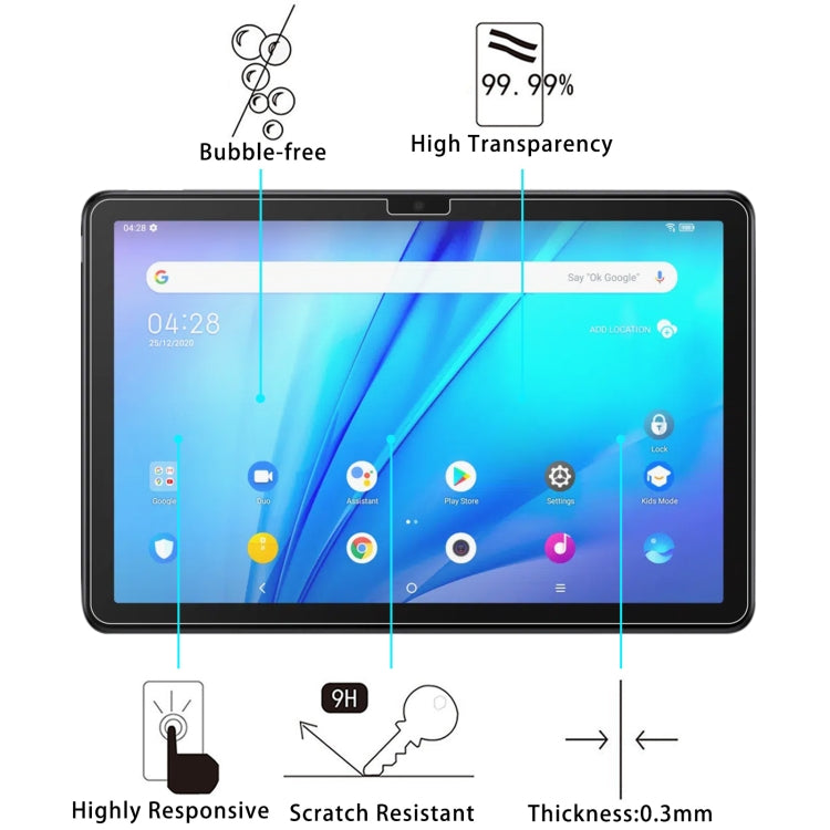 25 PCS 9H 2.5D Explosion-proof Tempered Tablet Glass Film For TCL Tab 10s / Enjoy 2 / T10 / T10S / Honor X8 / Honor 8 Lite / Lenovo K10C X6E6F / Teclast P30T, For TCL Tab 10s / Enjoy 2 / T10 / T10S / Honor X8 / Honor 8 Lite (25 PCS)                    ...