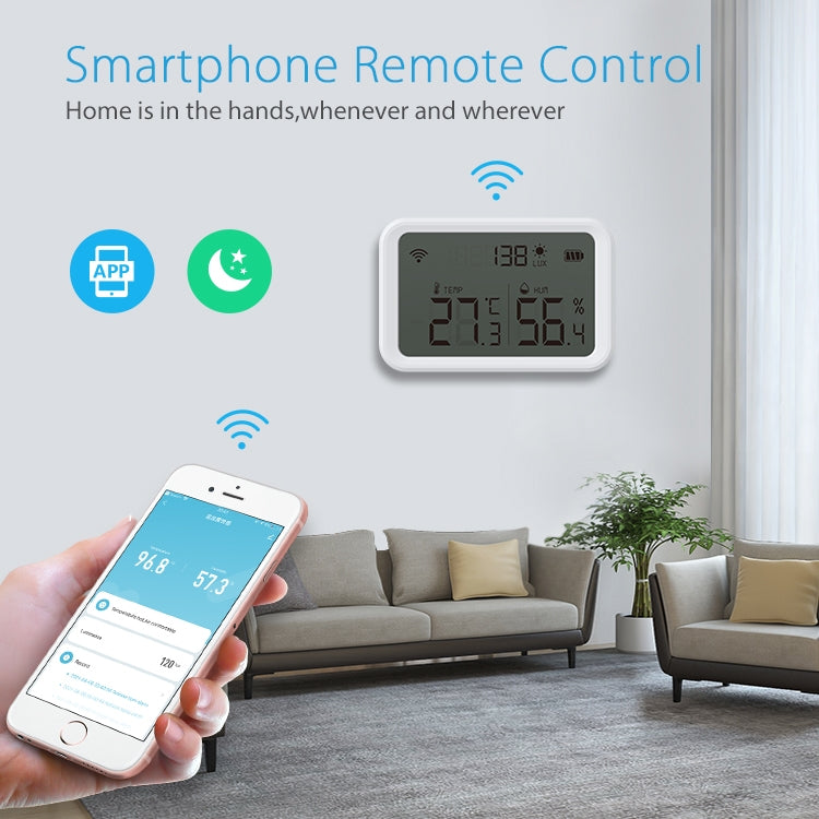 NEO NAS-TH02W WiFi 3 in1 Temperature and Humidity Sensor, TH02W