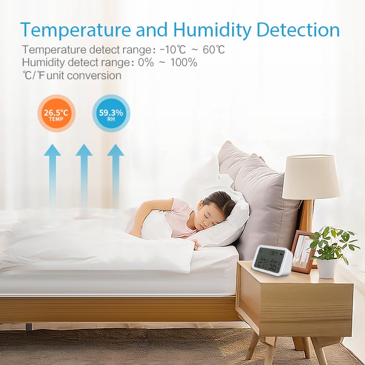 NEO NAS-TH02W WiFi 3 in1 Temperature and Humidity Sensor, TH02W