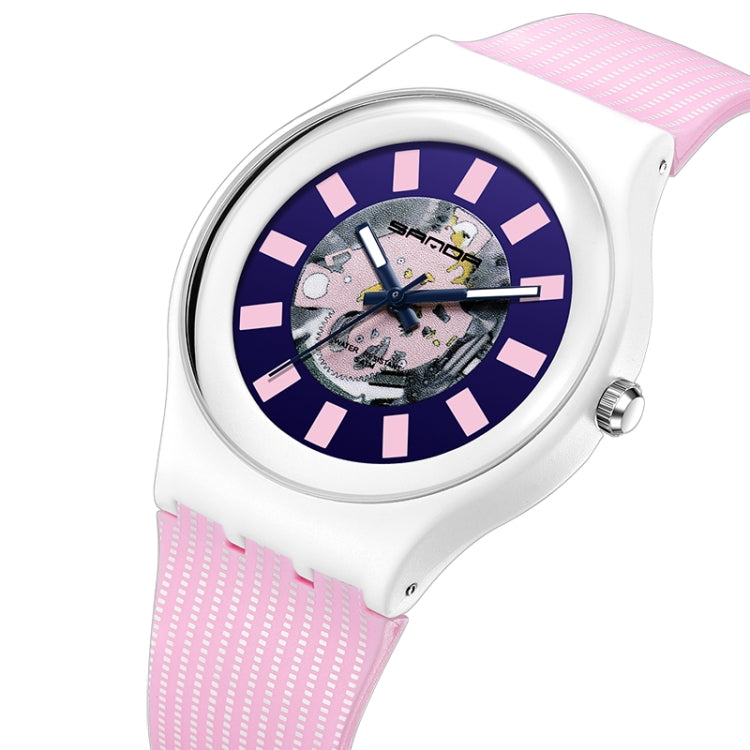 SANDA 3207 Fashion Waterproof  Electronic Sports Watch