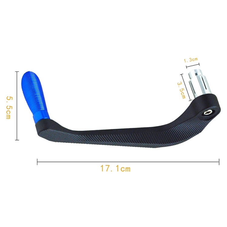 2 PCS Motorcycle Modification Accessories Striped Horn Shape Gear Brake Clutch Handbrake