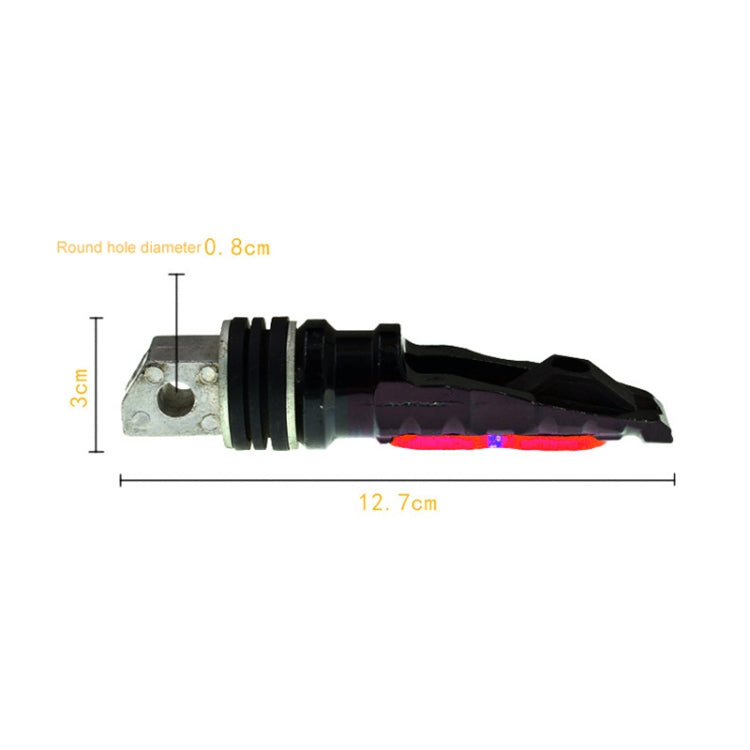Universal Motor Bike Footpegs Foot Rests Rear Pedals Set Motorcycle Modification Accessories