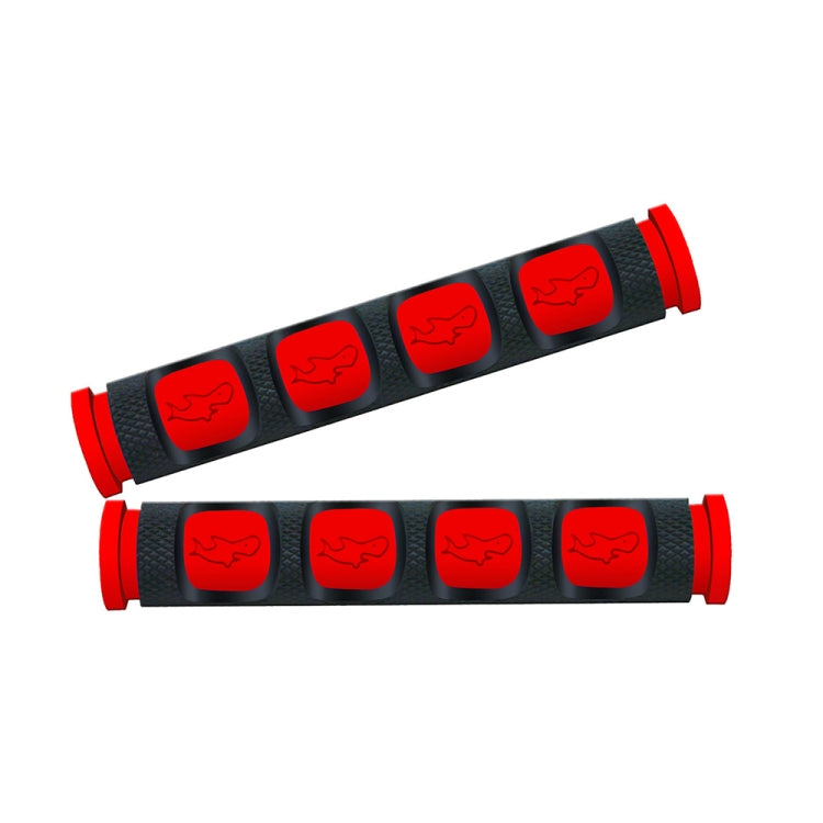 2 PCS Motorcycle Modification Accessories PVC Horn ShapeHand Grip Cover Handlebar Set