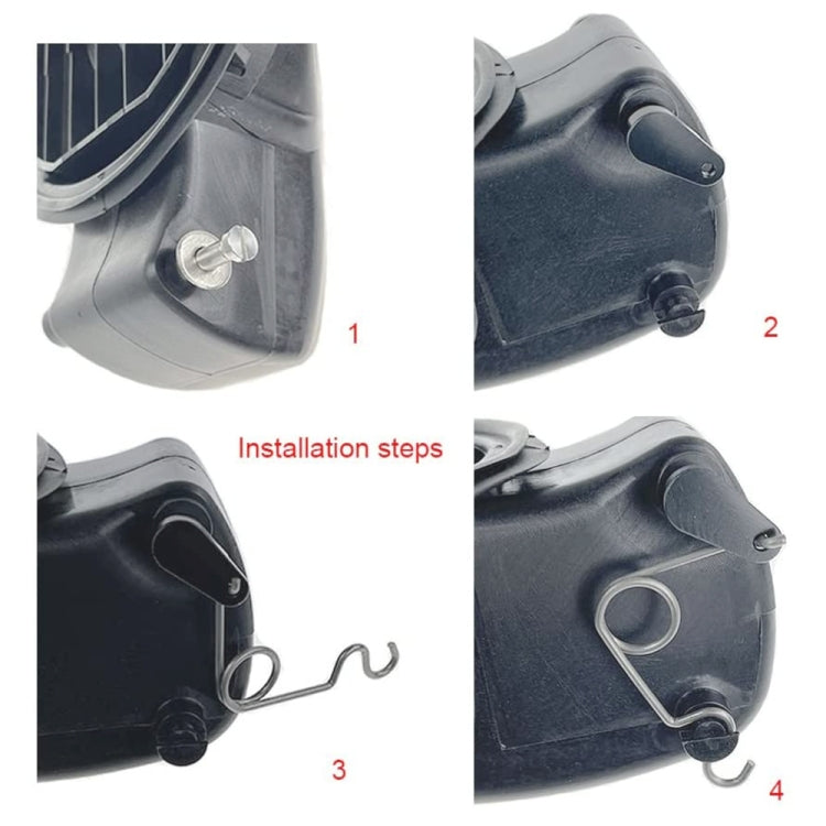 Car Fuel Door Spring Hinge Pin for Ford F150 2009-2014, XBL114A-BK