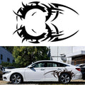 2 PCS/Set D-719 Flame Hot Wheel Pattern Car Modified Decorative Sticker, D-719