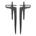 Car Carbon Fiber Body Random Decorative Stickers, Carbon Fiber Body