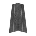 Car Carbon Fiber B-pillar Decorative Sticker for Porsche Panamera 2010-2016, Left and Right Drive, B-pillar for Porsche Panamera