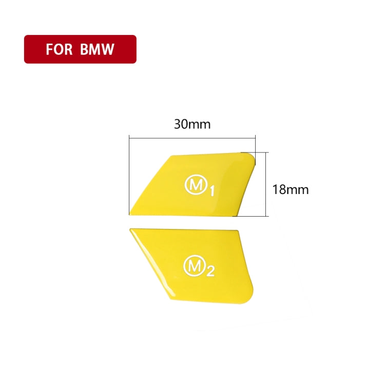 Car Steering Wheel M1 M2 Button Engine Start Stop OFF Buttons for BMW F20, For BMW F20