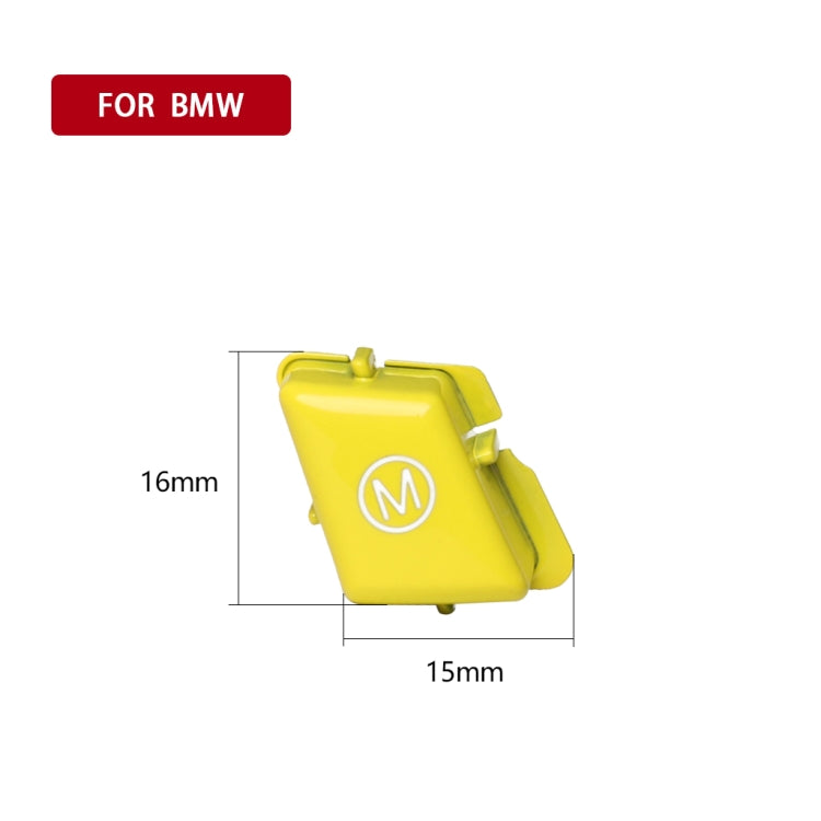 Car Sports Steering Wheel M Mode Switch-Button Cover Trim for BMW 3 Series E90, For BMW 3 Series E90
