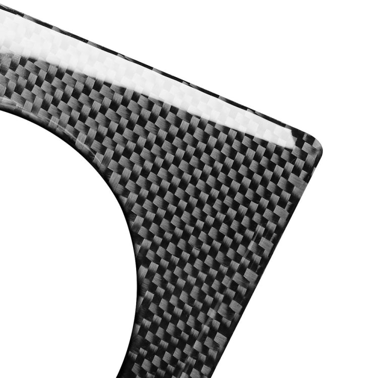 Car Carbon Fiber Rear Seat Multimedia Panel Decorative Sticker for Porsche Panamera 2010-2016, Left and Right Drive, Rear Seat Multimedia Panel