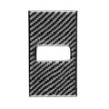 Car Carbon Fiber Rear Seat Adjustment Panel Decorative Sticker for Porsche Panamera 2010-2016, Left and Right Drive, Rear Seat Adjustment Panel, A, Rear Seat Adjustment Panel, B, Rear Seat Adjustment Panel, C