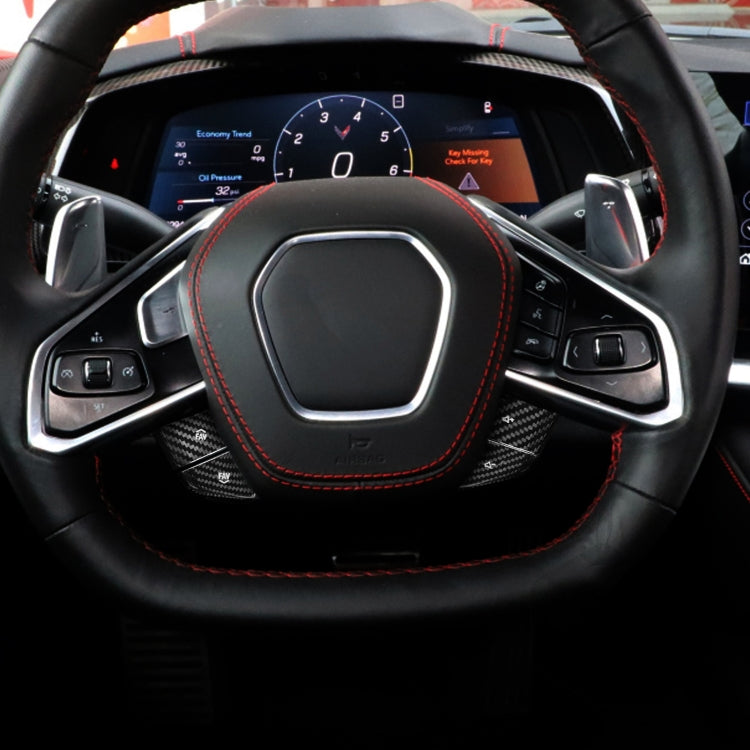 Car Steering Wheel Below Buttons for Chevrolet Corvette C8 2020-2021, Steering Wheel Below Button(White), Steering Wheel Below Button(Red), Steering Wheel Below Button(Blue)