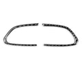 Car Carbon Fiber Steering Wheel Buttons Decorative Sticker for Infiniti Q50 2014-2020 / Q60 / QX60, Steering Wheel Buttons(Black), Steering Wheel Buttons(Red)
