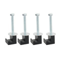 4 in 1 Car Toolbox Aluminum Alloy J-type Clip, J-type Clip