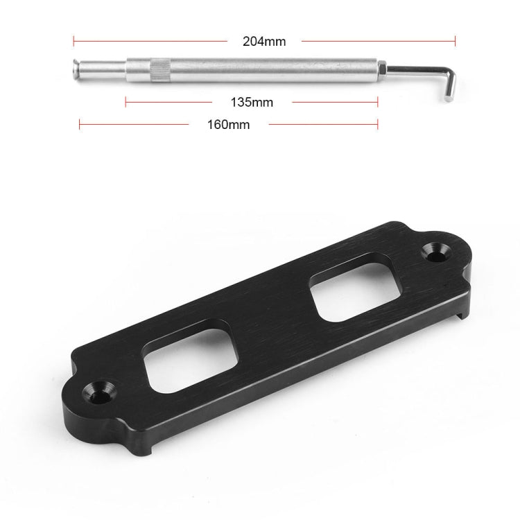 Car Aluminum Alloy Battery Fixing Bracket for Honda Civic 1988-2000