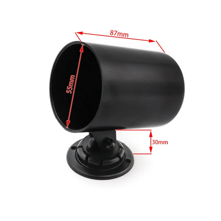 Car Modified 52mm Universal Instrument Cover Meter Gauge Holder, ABS Cover
