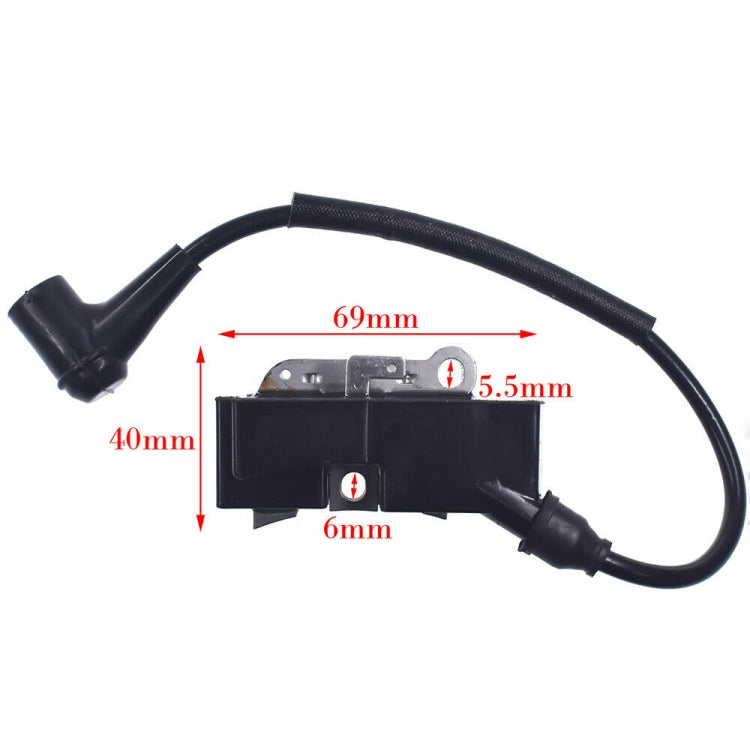 Chainsaw High Pressure Ignition Coil for Husqvarna HUS345 350 359 365 372, For Husqvarna HUS345