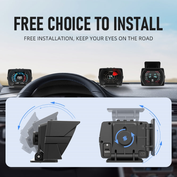 A450 O Car 2.8 inch OBDII Head-Up Display System, A450 O
