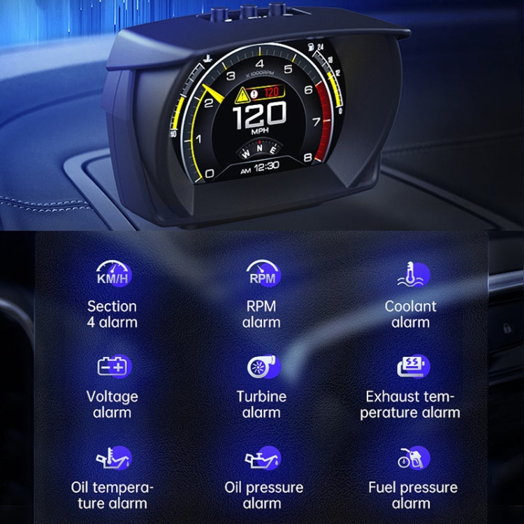 A700 Car 3.5 inch OBDII + MEMS + GPS Head-Up Display System, A700