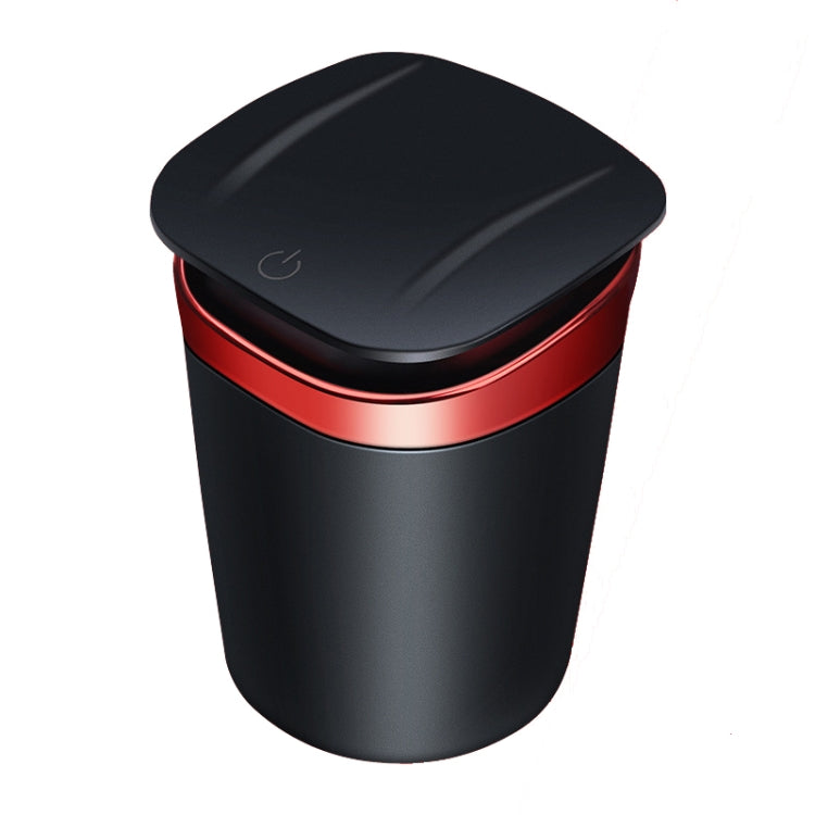 Car Portable Metal Ashtray Built-in LED, Portable Red, Portable Black, Portable Silver