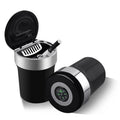 Car Compass Ashtray Built-in LED, Car Compass Ashtray
