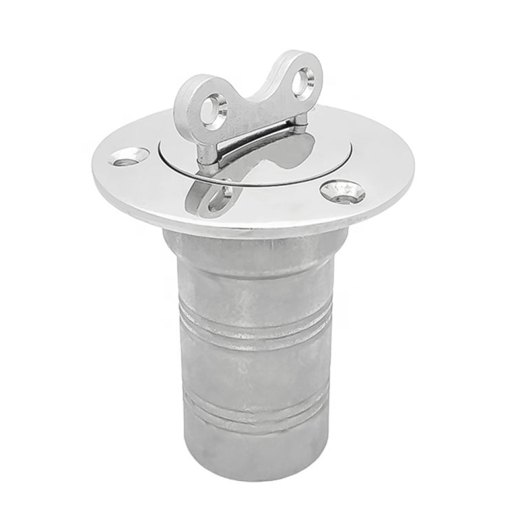 Stainless Steel Yacht Universal Fuel Filler, 1-1/2 inch, 2 inch