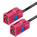 20cm Fakra H Female to Fakra H Female Extension Cable, Fakra H Female to Fakra H Female