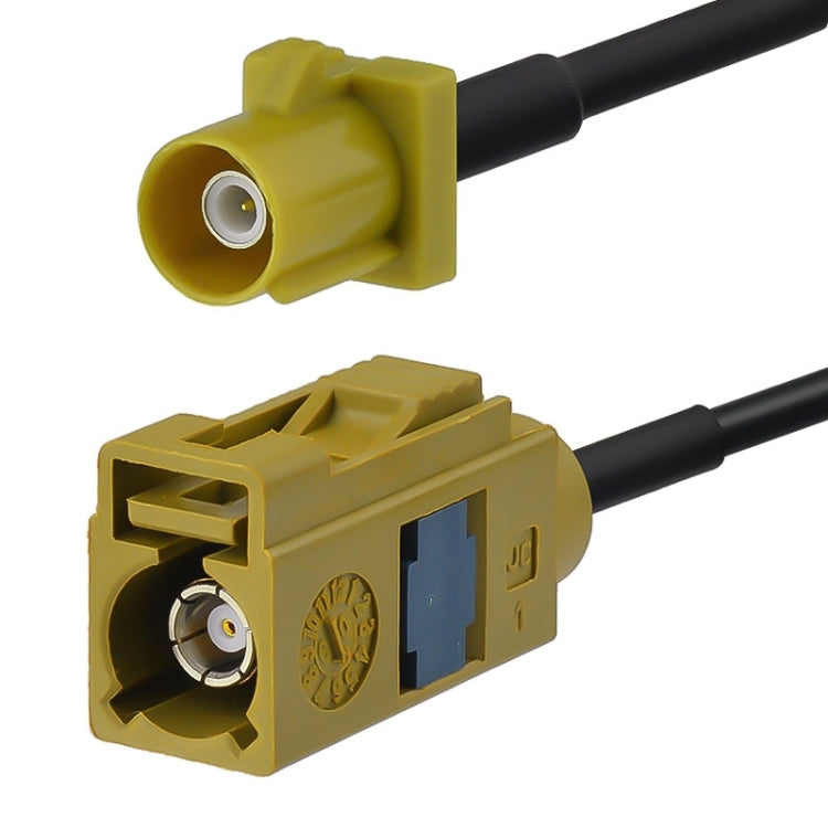 20cm Fakra K Male to Fakra K Female Extension Cable, Fakra K Male to Fakra K Female