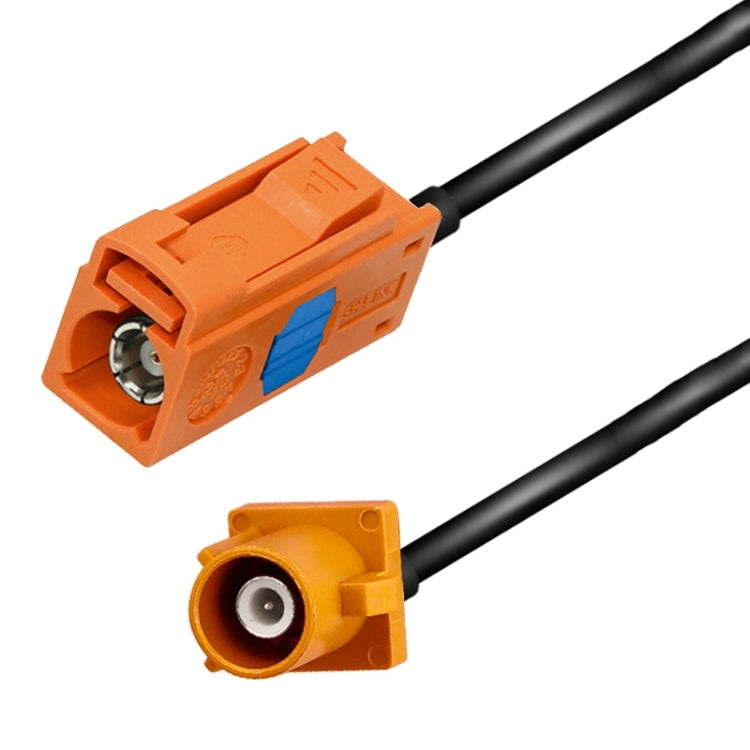 20cm Fakra M Male to Fakra M Female Extension Cable, Fakra M Male to Fakra M Female