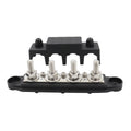 RV Ship High Current Power Distribution Terminal Block with Cover, Black M8 Stud, Red M8 Stud, Black M10 Stud, Red M10 Stud, 1 Pair Black & Red M8 Stud, 1 Pair Black & Red M10 Stud