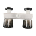 Dual Knob RV Shower Faucet Valve Diverter, Brown, Black