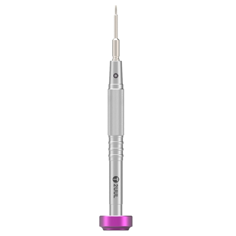 2UUL Colorful Flyshaft Screwdriver, Pentalobe 0.8mm, Corss 1.2/1.5, Convex Cross 2.5mm, Tri-point 0.6mm, Torx T2