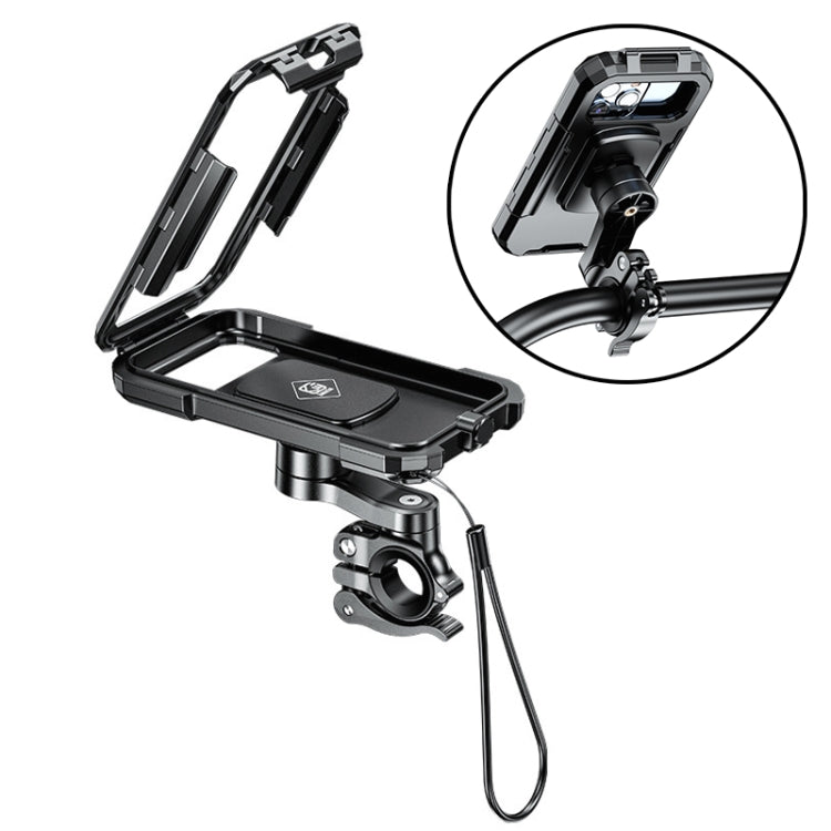 M18S-QD Motorcycle / Bicycle Waterproof Quick Release Mobile Phone Holder, M18S-QD