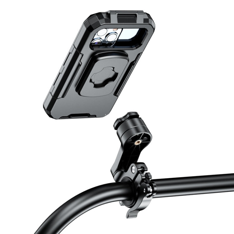 M18S-QD Motorcycle / Bicycle Waterproof Quick Release Mobile Phone Holder, M18S-QD